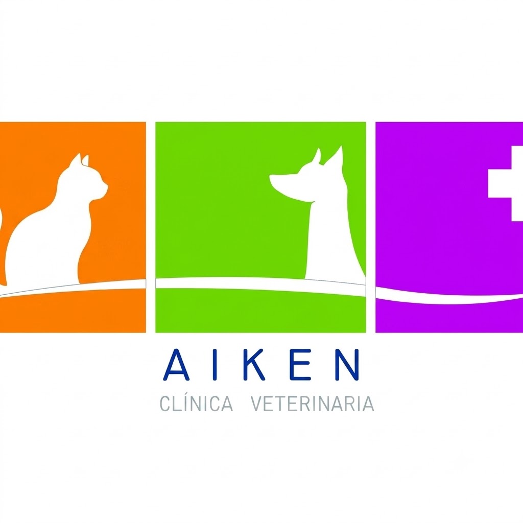 Aiken Clínica Veterinaria Logo Grande